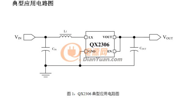 QX2306應用電路圖